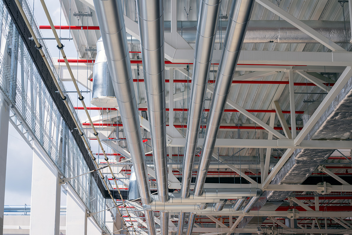 ケーブルラック布設工事